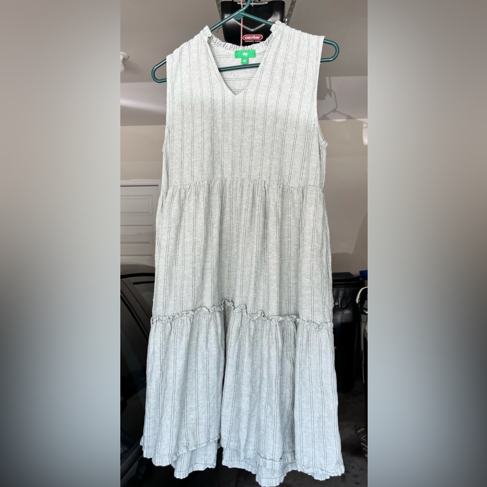 Cute mint green sleeveless dress. Worn once